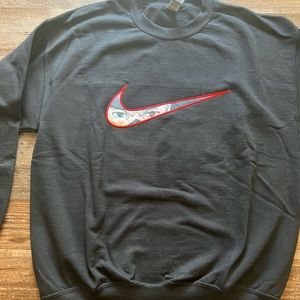 Nike Sweatshirt - Ninja Design - Black/Red